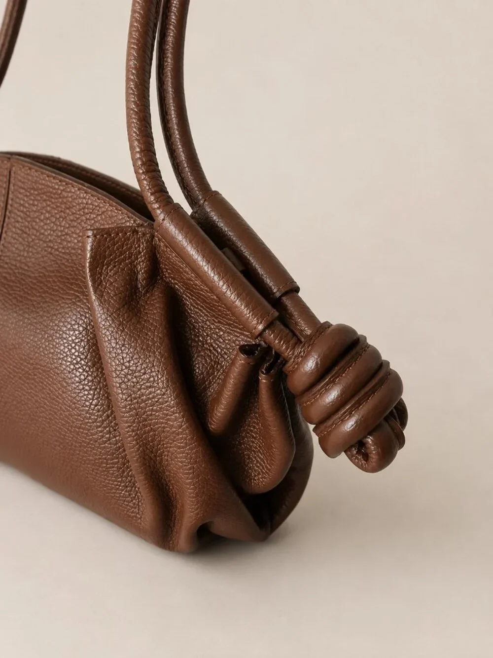 Cognac Italian Leather Shoulder & Crossbody Bag, Women’s Genuine Leather Purse